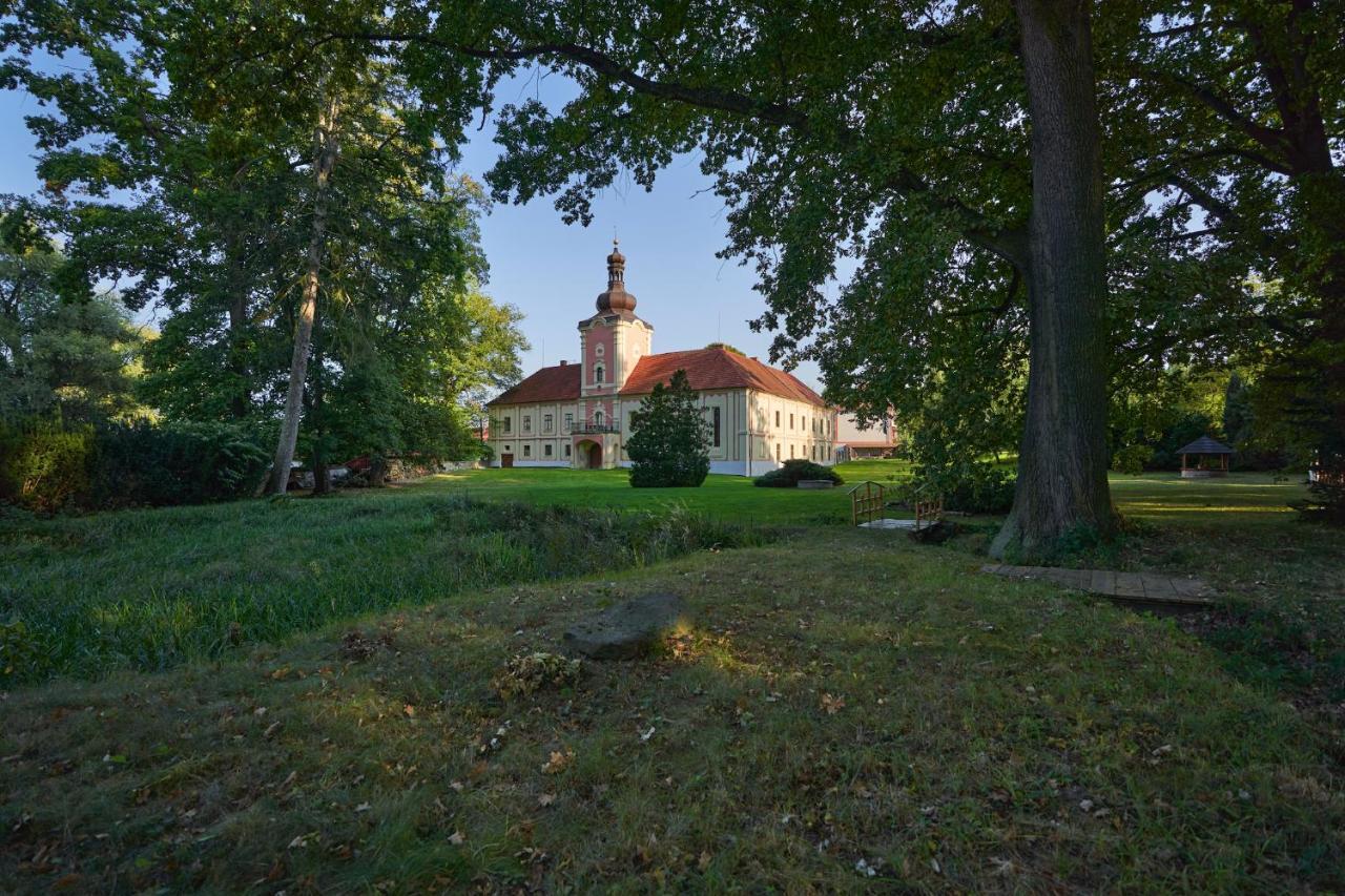 Penzion Zámek Lešany Netvořice Exterior foto